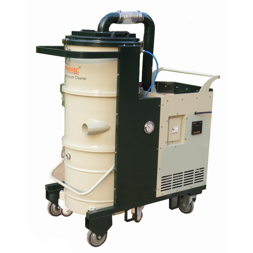 Wet And Dry Industrial Vacuum Cleaner - Stainless Steel Collection Tank, High Vacuum Performance | Micro Filtration System, Heavy Duty Operation, Easy Mobility Wheels, Manual Filter Shaker