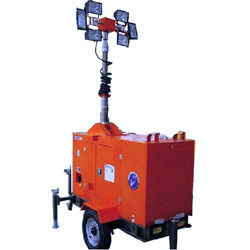 Trailer Mounted Light Tower - High-Quality Base Material, Customizable Dimensions , Reliable Performance and Flawless Quality