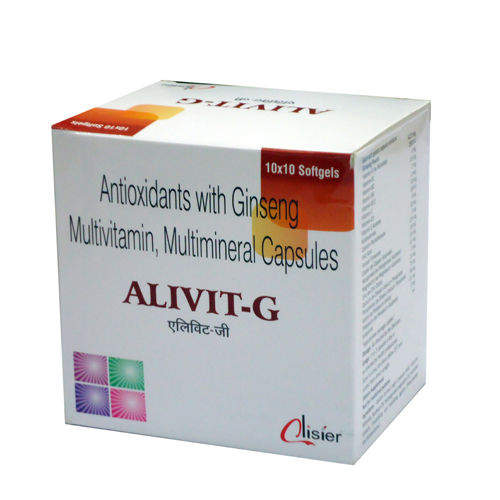 Antioxidants and Ginseng Capsule