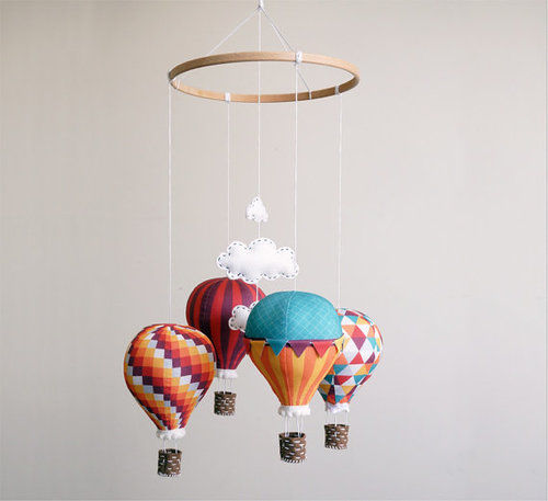 Multicolour Air Balloon Wind Chime