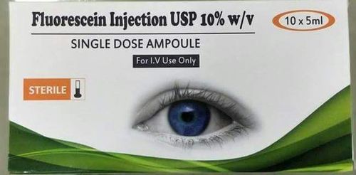 Fluorescein Injection USP 10% W/V (Single Dose Ampoule)