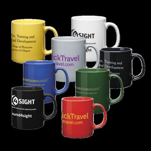 White Promotional Customized Mugs