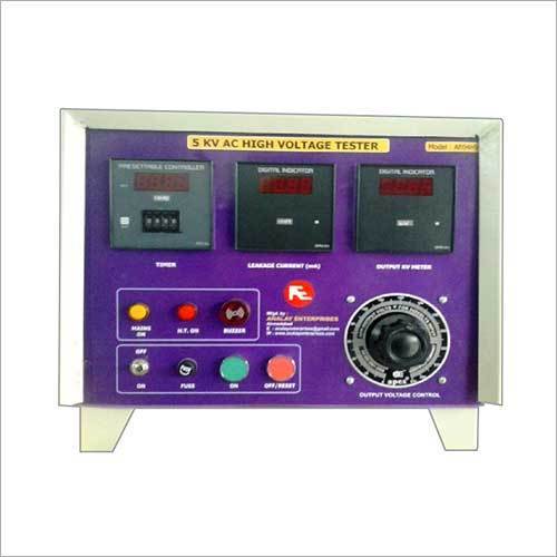 High Voltage Test Sets Panel Size: Customized