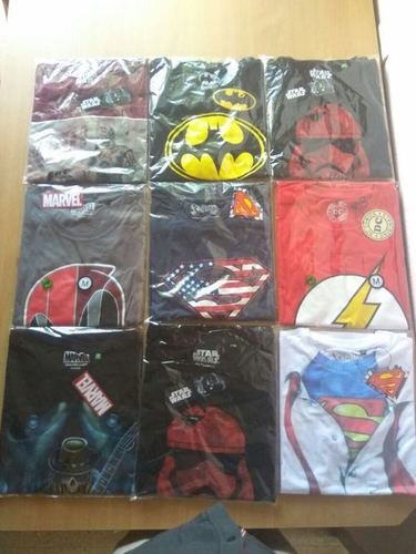 Cotton Marvel Mens Graphic Cartoon T Shirts