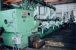 Deep Hole Boring Machine - Max. Solid Drilling Diameter 200 mm, Max. Trepanning Diameter 350 mm, Max. Boring Depth 12000 mm, Precision Engineering for Heavy Jobs Up to 15 MT