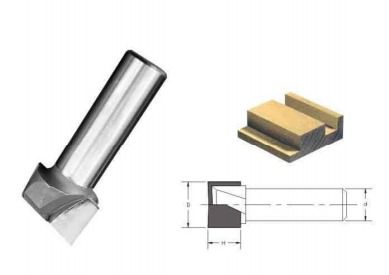 Carbide Cleaning Bottom Bit For Chipboard