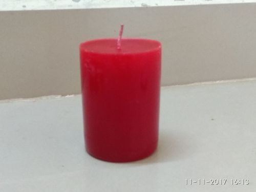 Plain Pillar Scented Candle