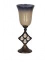 Orange Decorative Pillar Candle Holder Stand