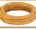 Coir Ropes - 2 Ply Hand-Spun & Machine-Spun | Available in Hydraulically Pressed Bales, Spools, Bobbins & Balls for Versatile Industrial and Agricultural Applications