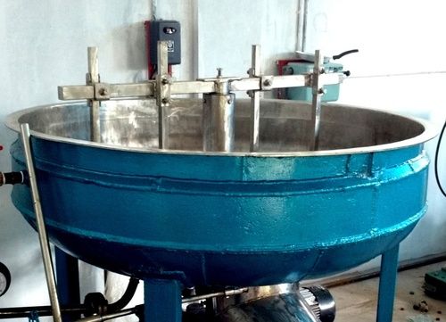 Uruli Roaster - Steam Jacketed Type, Customizable MS & SS Design for Food Industries and Ayurvedic Medicine Units