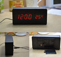 Customized Digital Wooden Clock