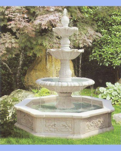 Any Color Makrana Marble Fountain