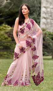 Embroidered Saree