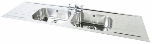 Double Drain Board Kitchen Sinks