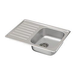 Single Bowl Kitchen Sink With Drain Board