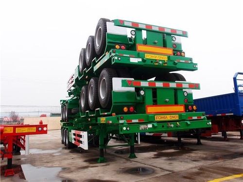 Sinotruk 3 Axles 40Ft 50Tons Skeletal Semi Trailer Length: 12500 Millimeter (Mm)