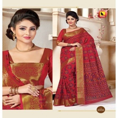 Dark Red designer saree with maroon applique work – Panache Haute Couture