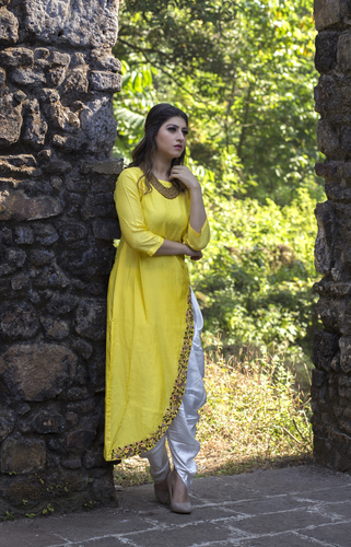 Stylish Ladies Kurta With Dhoti