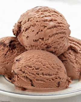 चॉकलेट- आइसक्रीम 