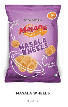 Masala Wheels Fryums