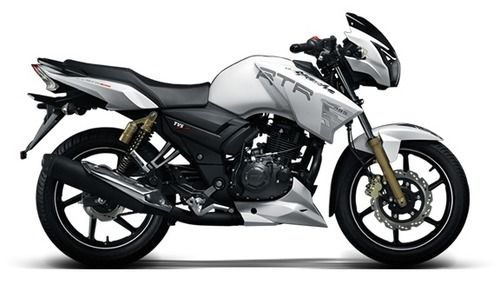 Black Tvs Apache Rtr 180 Abs- Bike