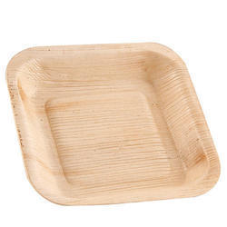 Disposable Areca Plates - Eco-Friendly Biodegradable Material, Unbreakable Design with Creative Patterns