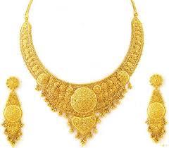 Gold Necklace Set - 18K Gold Craftsmanship, Exquisite Designs and Patterns, Customizable Colors and Styles