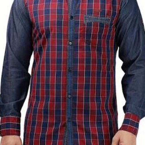 Stylish Check Design Mens Shirt Age Group: 18-30