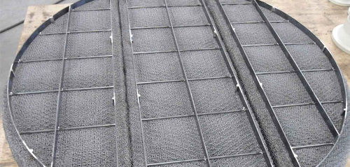 Knitted Wire Mesh Demister Pad - High Permeability and Efficiency | Durable, Easy Installation, High Strength, Less Pressure Drop