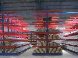 Cantilever Racks Usage: Supermarket