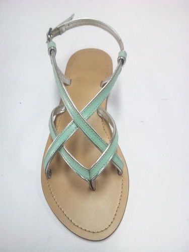 Naaz Women Leather Flat Sandals