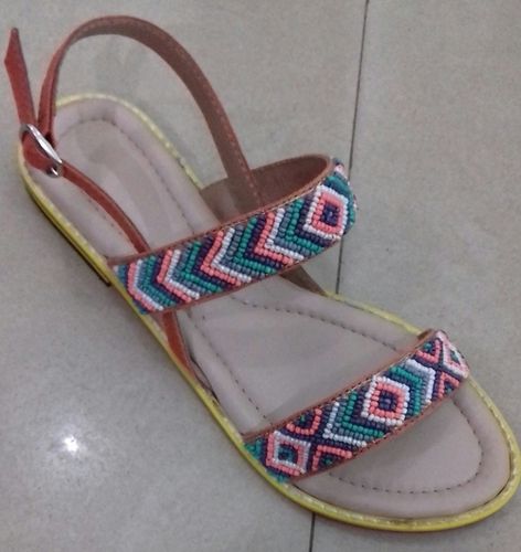 Women Flat Leather Sandals