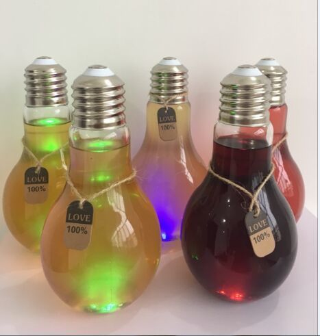 Beverage Light Glass Bottle