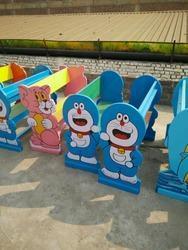 Kids Wooden Dual Chair Design: Board