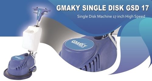 Single Disk Machine - Heavy Duty High Speed Design | Premium Quality Polishing for Carpet, Marble, Ceramic, and Wood Floors