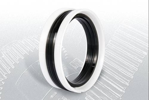 Compact Piston Seal - Nitrile Rubber with Thermoplastic Guide Rings | Superior Sealing Performance, Long Service Life, Simple Snap Installation