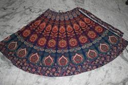 Women Cotton Wrap Skirt