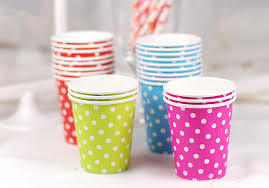 Disposable Printed Paper Cups - Biodegradable Material, 12oz Size, Leak-Resistant Coating - Eco-Friendly Design, Vibrant Prints