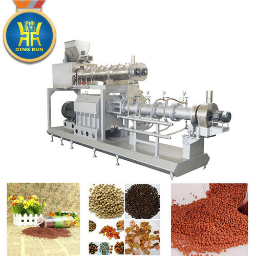 Floating Fish Food Machine Processing Line Capacity: 100-1000Kg/H Kilogram(Kg)