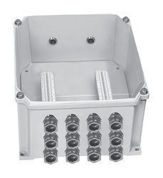 Flameproof Junction Box - Temperature Class T1-T6, White Color with G1/2"-G3" Wire Inlet