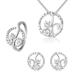 Designer Silver Jewellery Sets Gender: Women