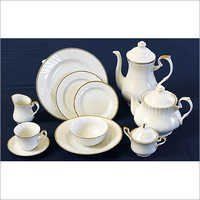 Ceramic Tea Cup Set - Intricate Designs and Matchless Prints | Includes Teapots, Cups, Saucers, and Plates