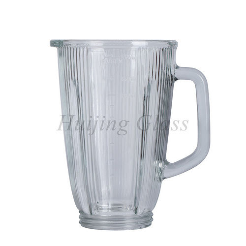 1.5L Soda-Lime Striped Blender Glass Jar A11-3