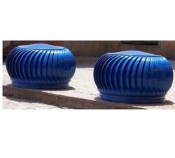 White & Blue Durable Finish Roof Air Ventilator