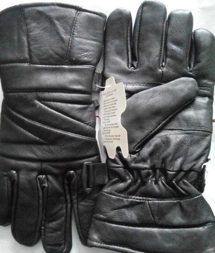 Leather Winter Warm Gloves