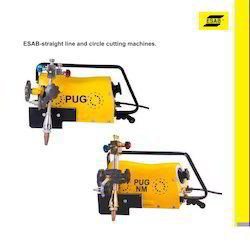 Pug Cutting Machine - Pressed Steel Body, Lightweight Design, Wrap Round Handle, Asbestos Heat Deflector