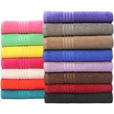 Cotton Terry Towels - Soft and Absorbent | Vibrant Colors, Custom Sizes for Adults, Children and Elderly