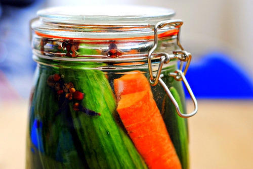 Cucumber And Carrot Pickle