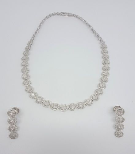 Diamond Necklace Set (Pj-005)