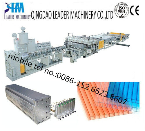 Multiwall Polycarbonate Hollow Sheet Extrusion Line